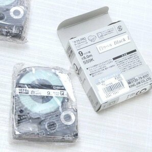 ★未開封 テプラプロ 白 9mm 5本セット テープ カートリッジ ラベル ②★LPの画像2