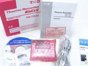 ★未使用 TandD ティアンドデイ サーモレコーダー おんどとり TR-72Ui 温湿度 データロガー★A