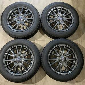 【2403047】スタッドレス VELVA 15インチ 5.5J +42 PCD100 4H + iG30 175/65R15 2014年 アクア ヤリス キューブ フィット スイフト 等 の画像1