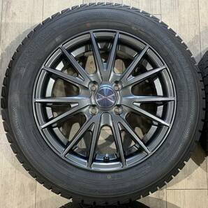 【2403047】スタッドレス VELVA 15インチ 5.5J +42 PCD100 4H + iG30 175/65R15 2014年 アクア ヤリス キューブ フィット スイフト 等 の画像2