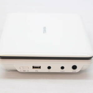 2000円～★R1★展示品★ TOSHIBA 東芝 7型 ポータブルDVDプレーヤー ホワイト REGZA レグザ SD-P710SWの画像6