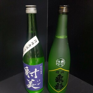 信州亀齢 稲倉の棚田ひとごこち720ml・射美 純米吟醸酒720ml