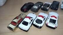 トミカ等 ミニカー 10台 中古品 スバル BRZ 日産スカイラインGT-R フェアレディZ 白バイ パトカーなど 箱無_画像7