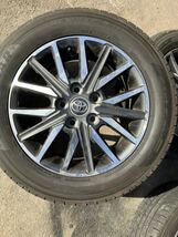 トヨタ 80ヴォクシー 純正アルミホイール 15インチ　205/60R16タイヤおまけ付き　エスティマ　ノア　傷あり_画像3