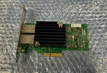 Intel Ethernet Conv Ntwk Adapter　2Port　 X550-T2 10ギガビット 中古動作品_画像1