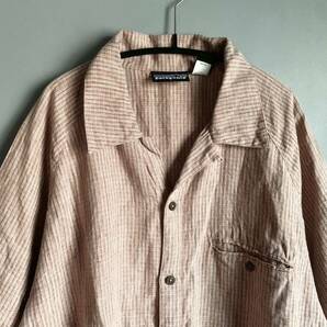 Patagonia 90s ヘンプ オープンカラーシャツ パタゴニア リネン open collar shirts 半袖 開襟シャツ の画像2