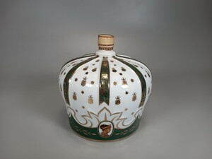F0585 古酒 未開栓 SEMPEサンペ リモージュ ボトル ナポレオン アルマニャック 750ml 40%王冠型 陶器ボトル