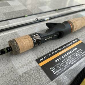 スミス ビースティッキートラウト BST-EXS45UL/C3 渓流 トラウト ヤマメ アマゴ イワナ  中古 本山博之 本山モデル HMモデルの画像7