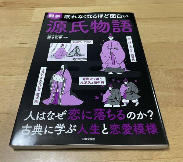 図解眠れなくなるほど面白い源氏物語　高木 和子