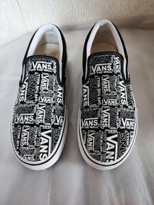 VANS スリッポン 総柄 26cm