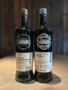 2本セット　SMWS Glenlivetグレンリヴェット 13年 2.116 Laphroaigラフロイグ 20年　29.220