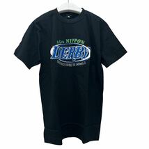 【新品未使用品】第65回日本ダービー記念 半袖Ｔシャツ 競馬 ブラック メンズ Ｌサイズ O-2063_画像1