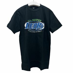 【新品未使用品】第65回日本ダービー記念 半袖Ｔシャツ 競馬 ブラック メンズ Ｌサイズ O-2063