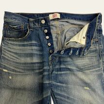 Levis501 /リーバイス デニムパンツ ジーンズ ストレートデニム ボタンフライ ダメージ加工 08501-10 フィリピン製 W32 O-2079_画像3