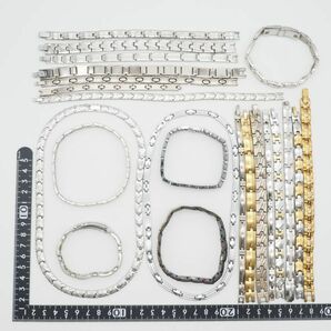 (GT0302) 1円 大量セット 磁器 ゲルマニウム チタン 等 ネックレス ブレスレット 等 アクセサリー まとめての画像3