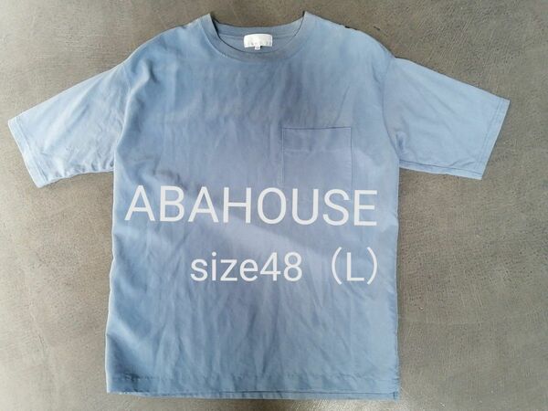 ABAHOUSE　アバハウス　 半袖Tシャツ　メンズ48（L）