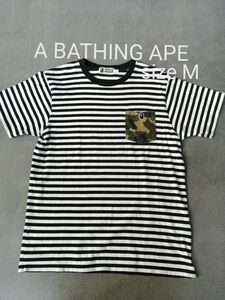 A BATHING APE　アベイシングエイプ　半袖Ｔシャツ　メンズM