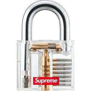 【未使用】Supreme 20SS Week3 Transparent Lock Clear シュプリーム トランスペアレントロック クリア カデナ 鍵 南京錠(送料無料)