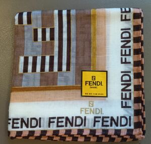 フェンディ　大判　ハンカチ　未使用　 FENDI