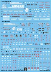 MG エールストライク ガンダム Ver.RM用水転写式デカール