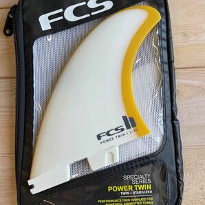 FCS II POWER TWIN + STABILISER FIN SET