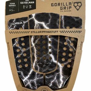 GORILLA GRIP Lightning(稲妻ブラック) ガイゼルマン 3ピース トラクションパッド新品