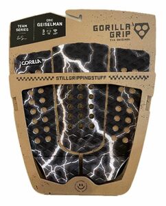 GORILLA GRIP Lightning(稲妻ブラック) ガイゼルマン 3ピース トラクションパッド新品