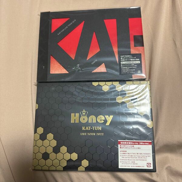 KAT-TUN IGNITE Honey ライブ　Blu-ray 初回限定盤 CD