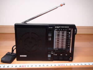 ★良好動作品★SONY★ICF-7600（1977年）★ワイドFM/MW/SW★高性能7バンドレシーバー★ポータブル受信機★