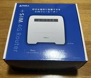 ★ 美品 ★ピクセラ Wi-Fi LTE対応SIMフリーホームルーター PIX-RT100