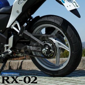 IRC RX-02 ゼファー750 GPZ900R VFR750R FJ1200 XJ900S ディバージョン900 BMW G650Xmoto 120/70-17 M/C 58H TL フロント タイヤ 前輪の画像2