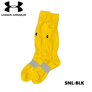 under_armour アンダーアーマー サッカー フットサル ソックス ssc9137 UA サッカーカスタムソックス ストッキング ソックス 靴下 イエロー