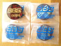 即決！新品・未使用！BBSエンブレム BBS DURA 70mm 4個セット 56.24.120 正規品 送料無料 超超ジュラルミン鍛造RI-D用センターキャップ_画像1