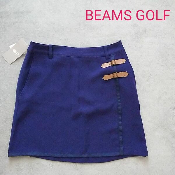 【新品】BEAMS GOLF ビームスゴルフ　スカート　ネイビー Mサイズ