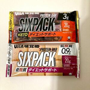 バズーカ岡田監修 SIXPACK プロテインバー 2コ UHA味覚糖
