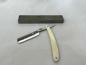 【アンティーク】RODAN 西洋剃刀 カミソリ レーザー RAZOR ヴィンテージ オブジェ コレクション 床屋 理容 美容 髭剃り 