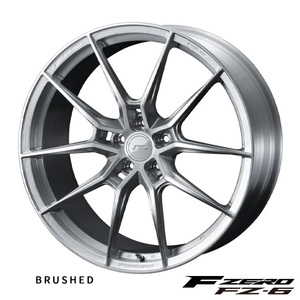 送料無料 ウェッズ FZERO FZ6(BR) 8J-18 +48 5H-112 (18インチ) 5H112 8J+48【2本セット 新品】