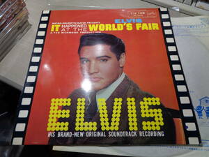 極美盤/エルヴィス・プレスリー,ELVIS PRESLEY/IT HAPPENED AT THE WORLD'S FAIR(VICTOR:RA-5233 MONO DG LABEL NM!!! LP/111,111 STAMPER