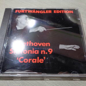 フルトヴェングラー,WILHELM FURTWANGLER,BERLINER PHILHARMONIKER 24.3.1942 BERLINO/BEETHOVEN:SINFONIA N.9 CORALE(FRA/HUNT:CDWFE 357の画像1