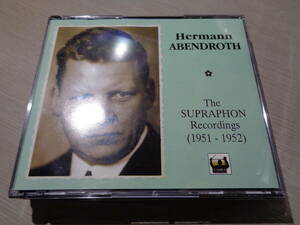 HERMANN ABENDROTH IN PRAGUE/THE SUPRAPHON RECORDINGS 1951-1952(BEETHOVEN:SYM NO.9,BRAHMS:SYM NO.1/3/4)(FRA/TAHRA:TAH 378/380 3CDs