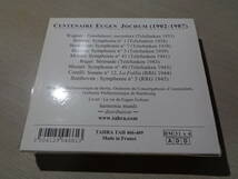 オイゲン・ヨッフム,EUGEN JOCHUM/CENTENAIRE EUGEN JOCHUM(ARCHIVES 1933-1945)(FRANCE/TAHRA:TAH 466-469 4CD BOX SET_画像4