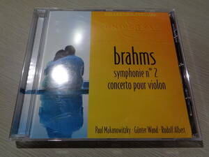 ルドルフ・アルベルト,RUDOLF ALBERT,ポール・マカノヴィツキー,PAUL MAKANOWITZKY/BRAHMS:VIOLIN CONCERTO etc.(UNIVERSAL:476 8995 CD