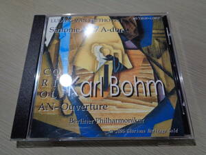 ミソス/カール・ベーム,KARL BOHM,BERLINER PHILHARMONIKER/BEETHOVEN:SINFONIE NR.7,CORIOLAN-OUVERTURE(MYTHOS:NR-2095GH-G GOLD CD-R