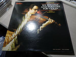 ポール・ズーコフスキーのバッハ無伴奏,PAUL ZUKOFSKY/BACH:SIX SONATAS AND PARTITAS FOR VIOLIN(VANGUARD:VSD 71194/6 3LP BOX SET