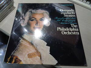 未開封/オーマンディ,EUGENE ORMANDY,THE PHILADELPHIA ORCHESTRA/ORMANDY CONDUCTS STRAUSS(USA/COLUMBIA:MS 6678 STEREO STILL-SEALED LP