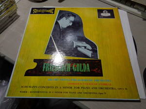 ブルーバック/グルダ,FRIEDRICH GULDA/SCHUMANN:CONCERTO IN A MINOR,WEBER:KONZERTSTUCK IN F MINOR(UK/LONDON:CS 6032 FFSS WBg BB LP