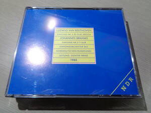 NDR自主制作盤/ギュンター・ヴァント,GUNTER WAND,NORDDEUTSCHEN RUNDFUNKS 1988/BEETHOVEN:EROICA,BRAHMS:SIN NR.3(NDR CD HM 903/2 2CD