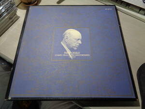 見本盤/カザルスのバッハ無伴奏,PABLO CASALS/BACH:'CELLO SUITES(UNACCOMPANIED) COMPLETE(JPN/ANGEL:GR-2071C WHITE PROMO 3LP BOX SET