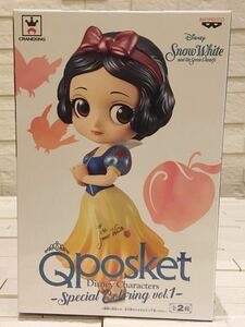 未開封　非売品　Qposket キューポスケット　ディズニー　白雪姫　フィギュア　スペシャルカラーリング　special Coloring vol.1