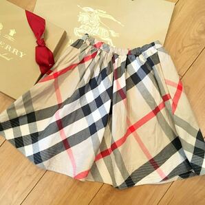 バーバリー BURBERRY スカート 140㎝  BIGチェック 三陽商会 日本製 春夏物の画像2